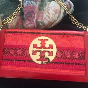 Tory Burch Signature Pink Ombré Handbag